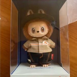 Labubu wacky mart Plush Toy with Hat and Jacket